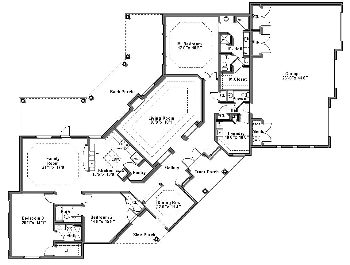 Custom Home Design Plans Floor Plans Desert Home Drafting