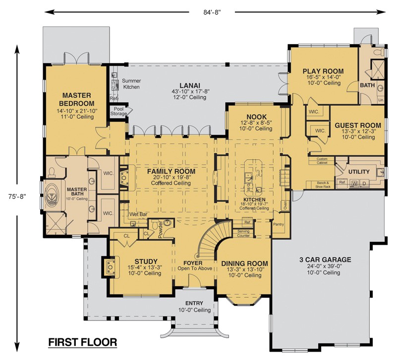 Custom Home Design Plans Savannah Floor Plan Custom Home Design