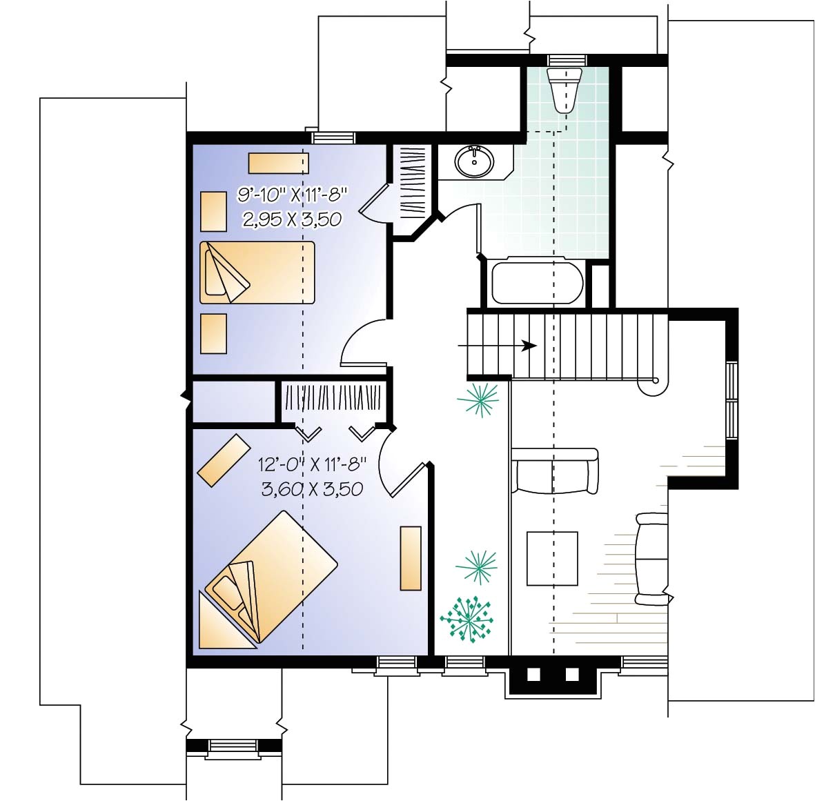 Custom Mountain Home Floor Plans Four Season Cottage Second Floor Plan Sdl Custom Homes Custom Mountain Home Floor Plans Four Season Cottage Second Floor Plan Sdl Custom Homes