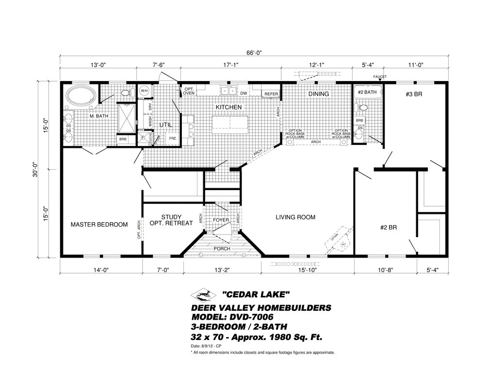 Deer Valley Mobile Home Floor Plans Elegant Deer Valley Mobile Home Floor Plans New Home