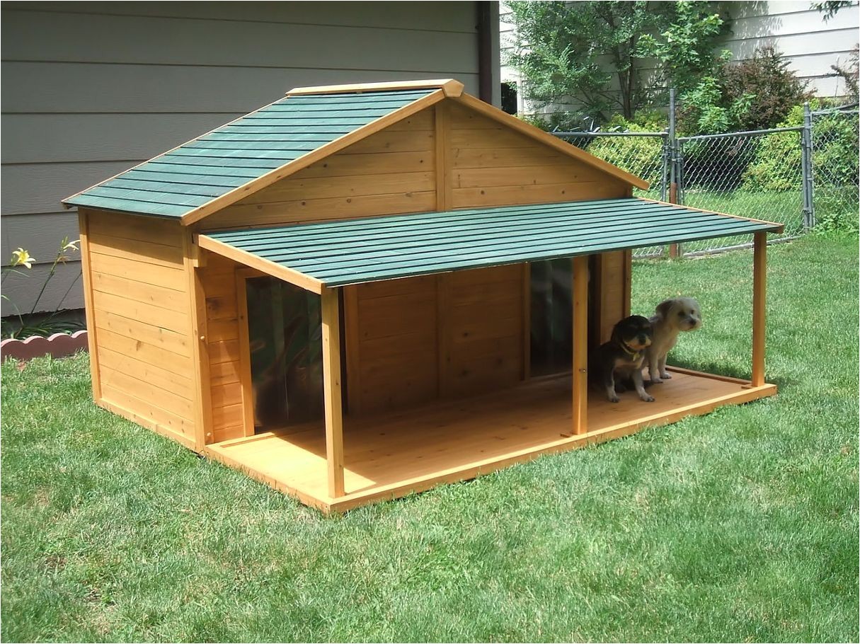 Dog House Plans for 2 Large Dogs Your Big Friend Needs A Large Dog House Mybktouch Com