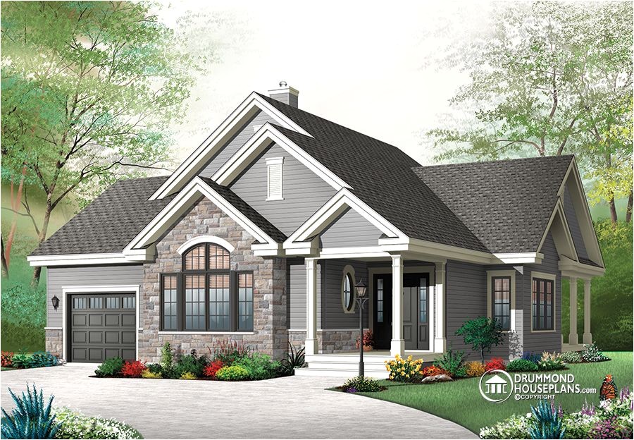 Drummond Home Plans Affordable Modern Rustic Home Design