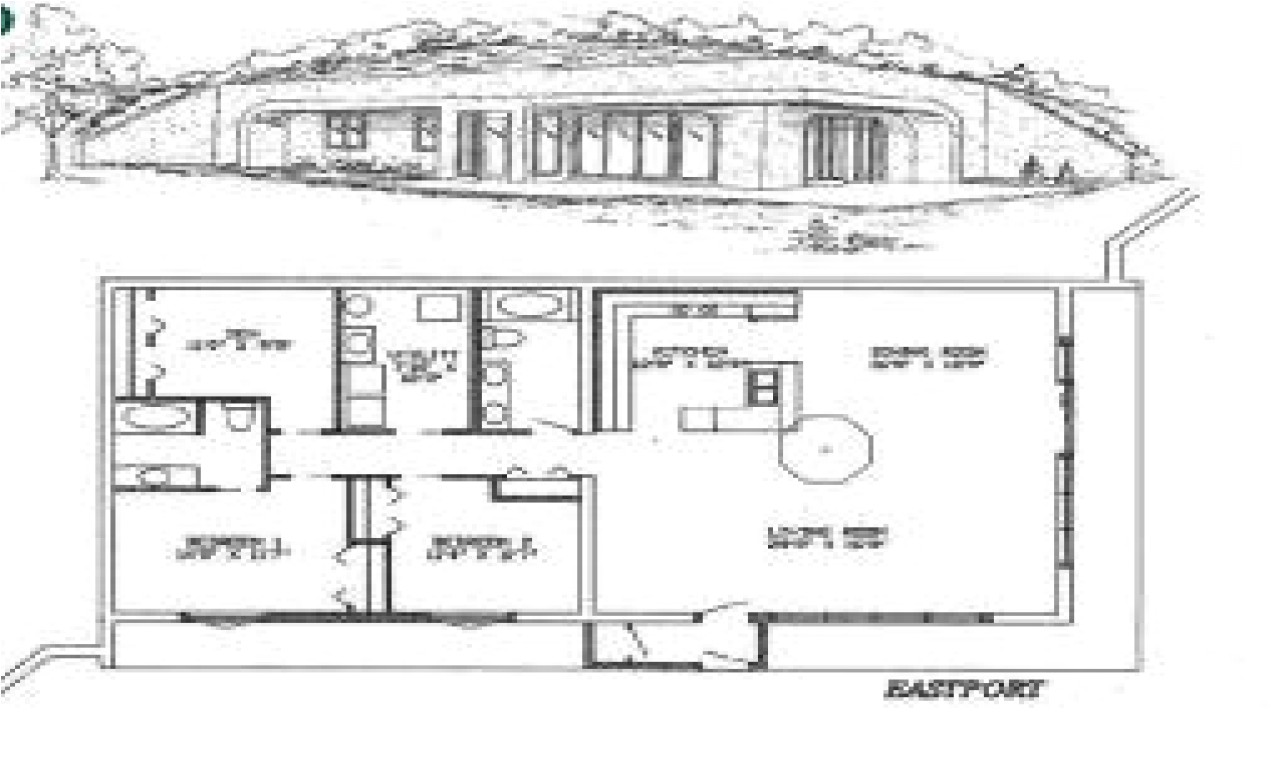 Earth Berm Home Plans New Earth Sheltered Homes Earth Sheltered Home Plans