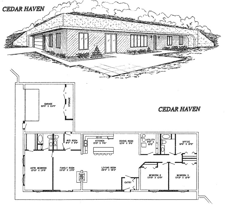 Earth Berm Home Plans Small Earth Berm Home Plans Joy Studio Design Gallery