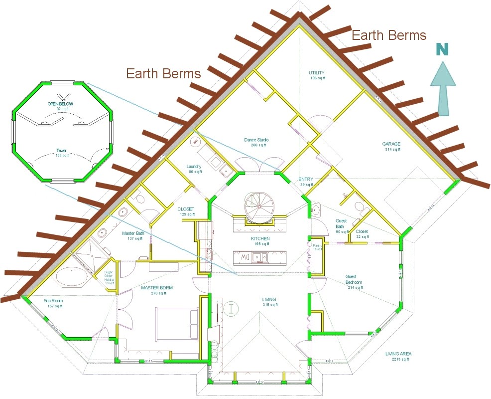 Earth Sheltered Homes Plans and Designs Beautiful Earth House Plans 3 Earth Sheltered Home Plans