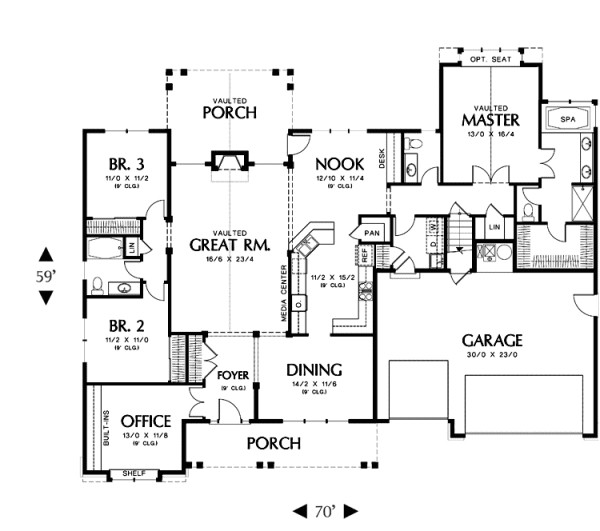 Empty Nester House Plans with Basement Empty Nester House Plan Hunters Empty Nester House Plans with Basement Empty Nester House Plan Hunters