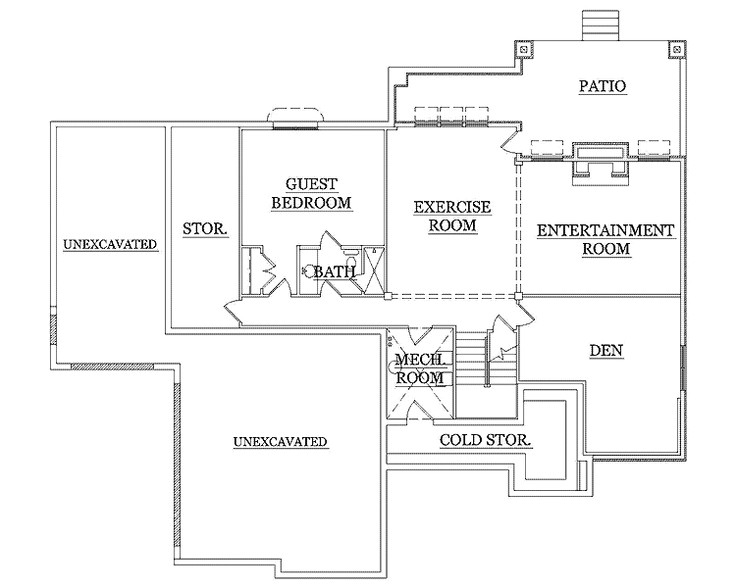 Empty Nester House Plans with Basement Exceptional Empty Nester House Plans 6 Empty Nester 2