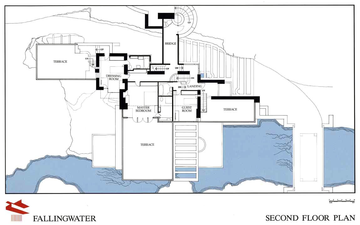 Fallingwater House Plan Frank Lloyd Wright Fallingwater Article Khan Academy Fallingwater House Plan Frank Lloyd Wright Fallingwater Article Khan Academy