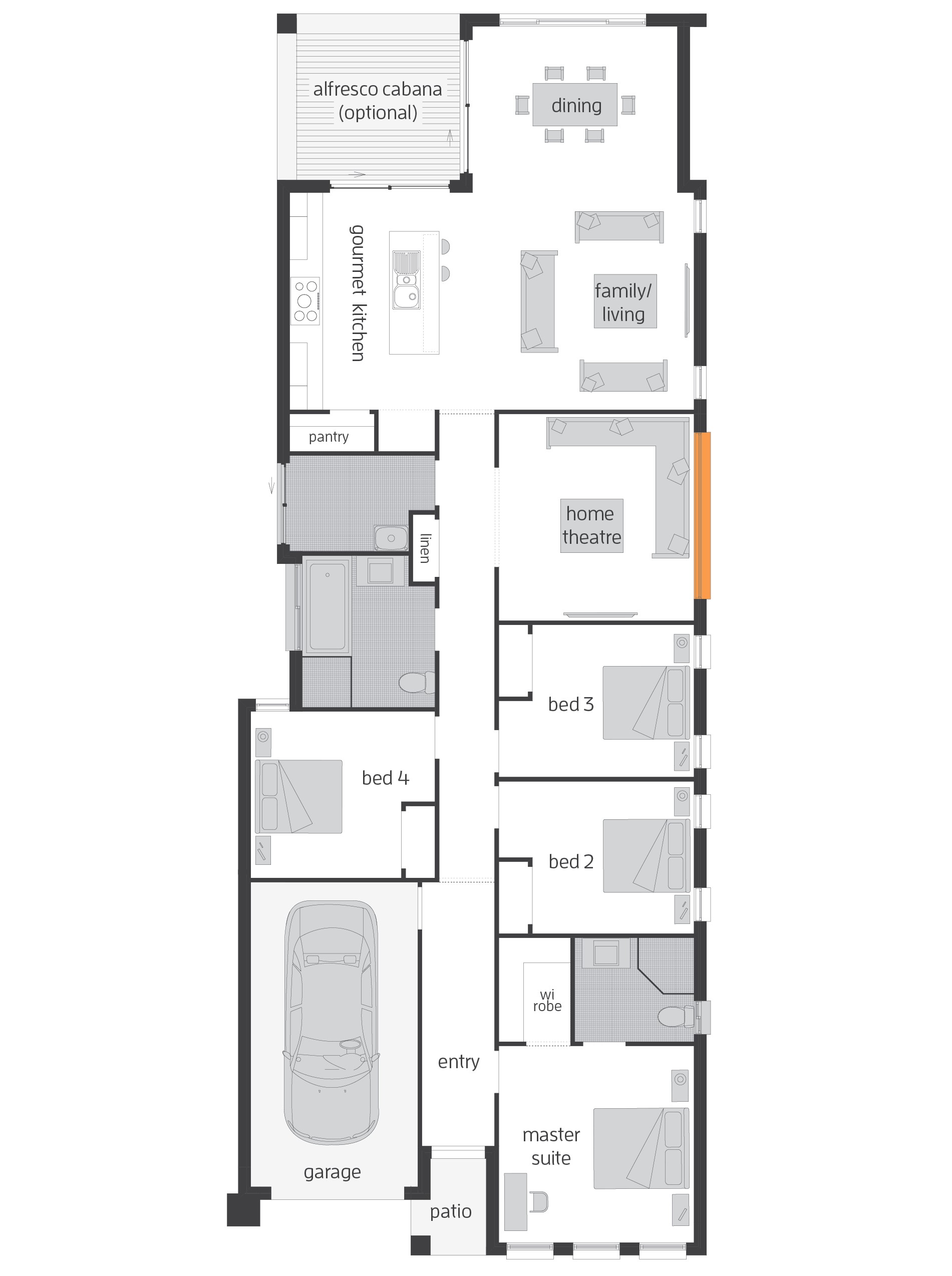 Floor Plan Designs for Homes Hamilton Floorplans Mcdonald Jones Homes Floor Plan Designs for Homes Hamilton Floorplans Mcdonald Jones Homes