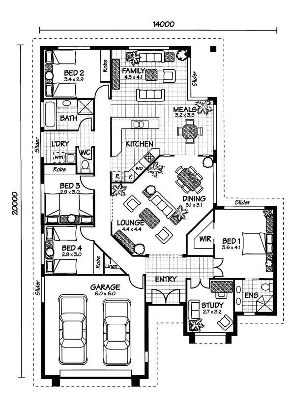 Floor Plans Australian Homes House Plans and Design House Plans Australia Prices