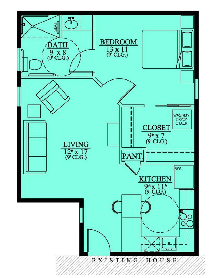 Floor Plans for House with Mother In Law Suite Home Plans with Inlaw Suites Smalltowndjs Com