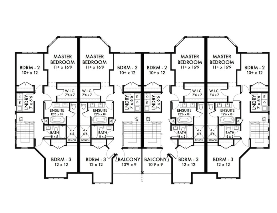 Floor Plans for Multi Family Homes Home Plan Multi Family Apartment Floor Plans Modular