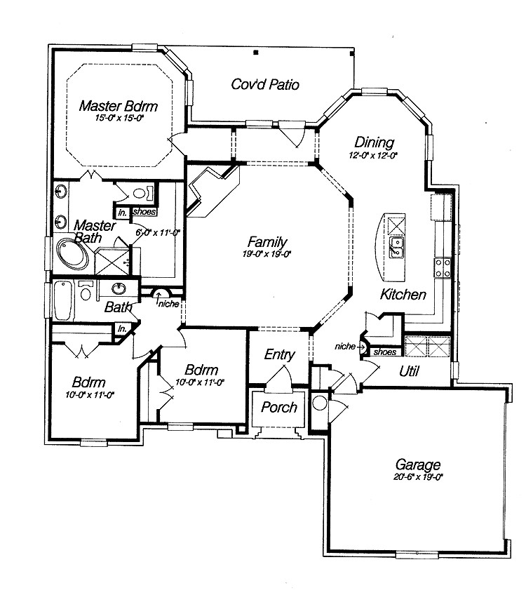 Floor Plans for Small Homes Open Floor Plans Best Open Floor House Plans Cottage House Plans