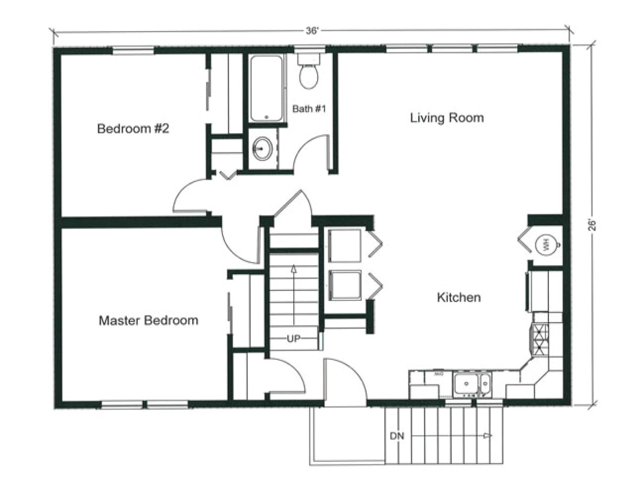 Floor Plans for Two Bedroom Homes 2 Bedroom Apartment Floor Plan 2 Bedroom Open Floor Plan Floor Plans for Two Bedroom Homes 2 Bedroom Apartment Floor Plan 2 Bedroom Open Floor Plan