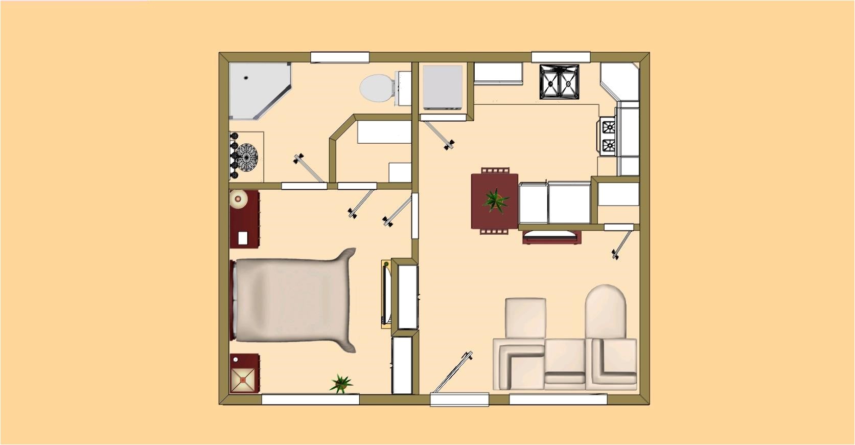 Floor Plans for00 Square Foot Home 500 Square Feet House Plans Floor Plans for00 Square Foot Home 500 Square Feet House Plans