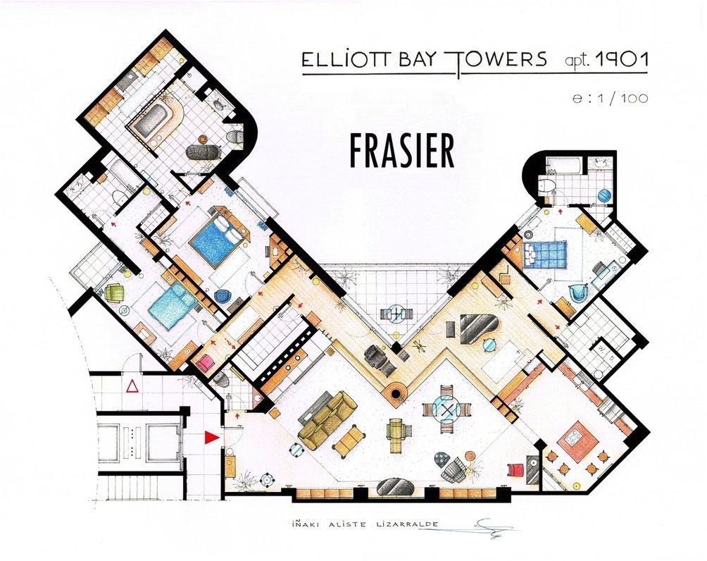 Floor Plans Of Tv Homes Floor Plans Of Homes From Famous Tv Shows Floor Plans Of Tv Homes Floor Plans Of Homes From Famous Tv Shows