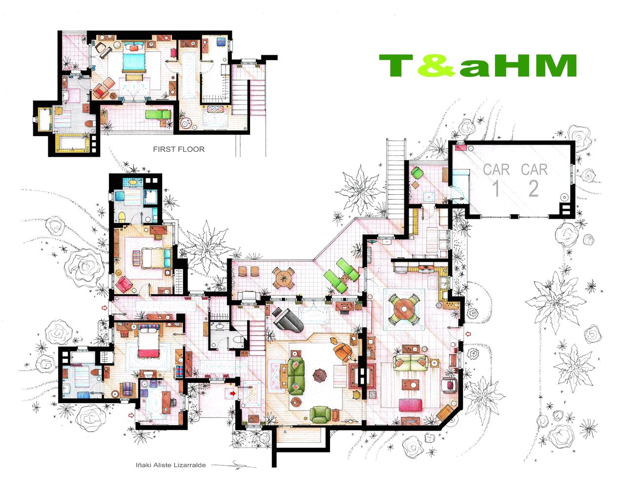 Floor Plans Of Tv Homes Tv Home Floor Plans by Inaki Aliste Lizarralde 8 Homedsgn Floor Plans Of Tv Homes Tv Home Floor Plans by Inaki Aliste Lizarralde 8 Homedsgn