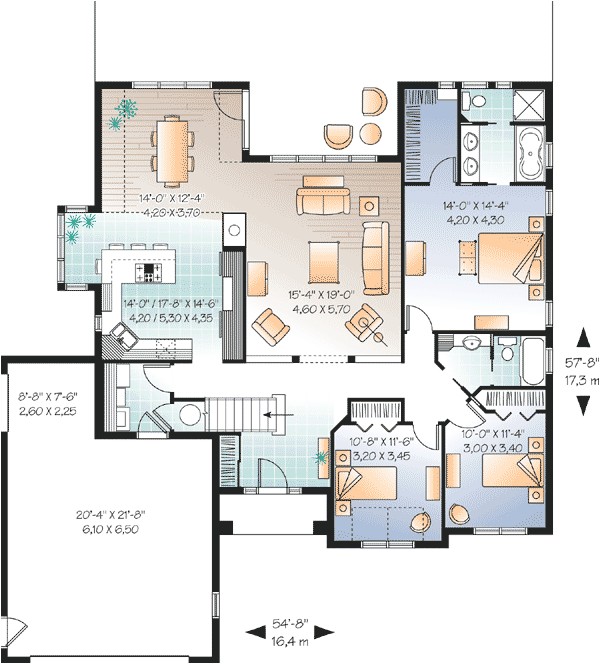 Florida Style Home Plans Airy Florida Style Ranch 21649dr Architectural Designs Florida Style Home Plans Airy Florida Style Ranch 21649dr Architectural Designs