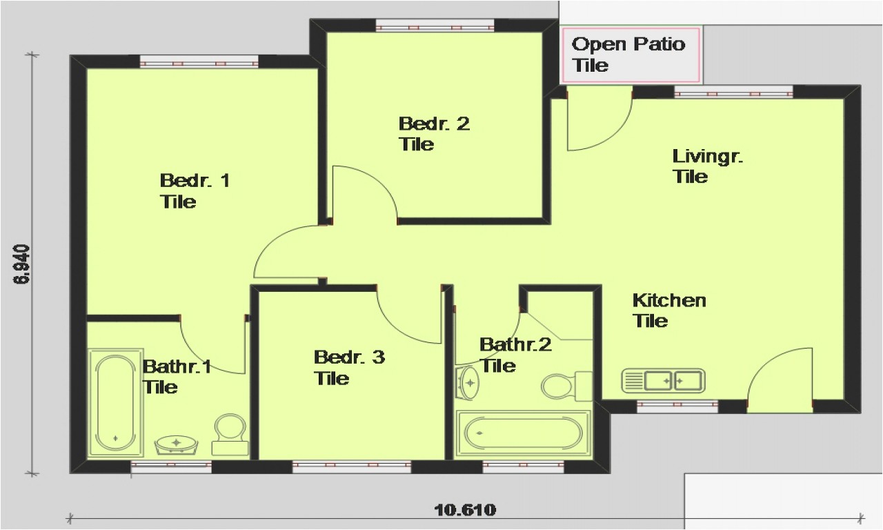 Free Online Home Plans Free Printable House Blueprints Free House Plans south