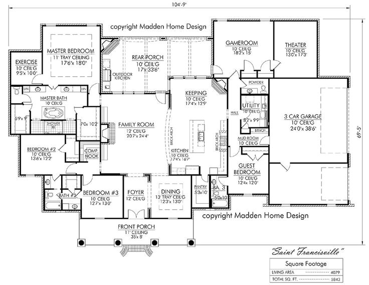 French Quarter Style House Plans French Quarter Style House Plan Home Design and Style