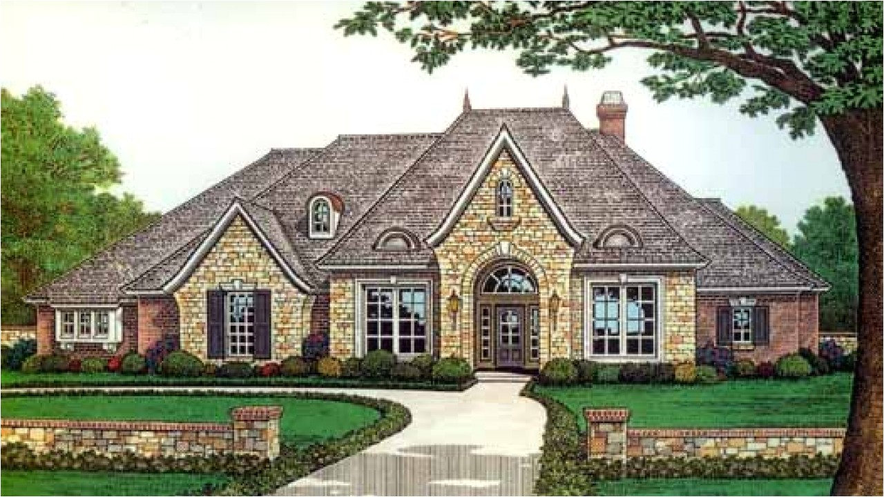 French Style Homes Plans French Country House Plans One Story French Country