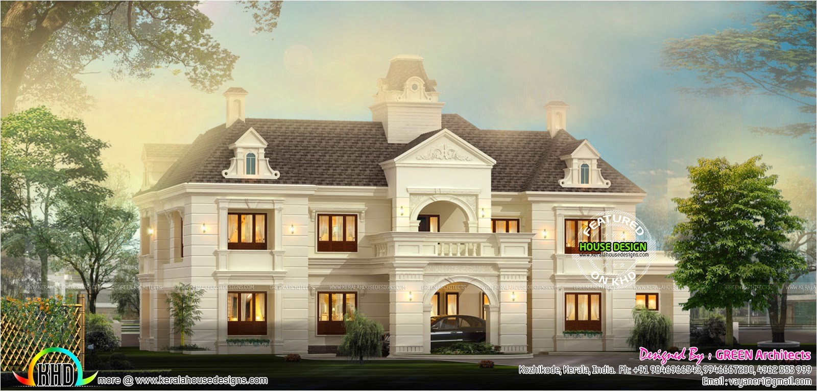 French Style Homes Plans French Style Home Architecture Kerala Home Design and French Style Homes Plans French Style Home Architecture Kerala Home Design and