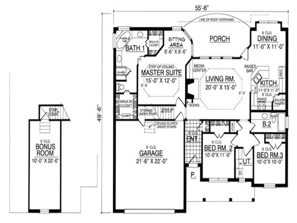 Garage Home Floor Plans One Story Bungalow Floor Plans Bungalow House Plans with Garage Home Floor Plans One Story Bungalow Floor Plans Bungalow House Plans with