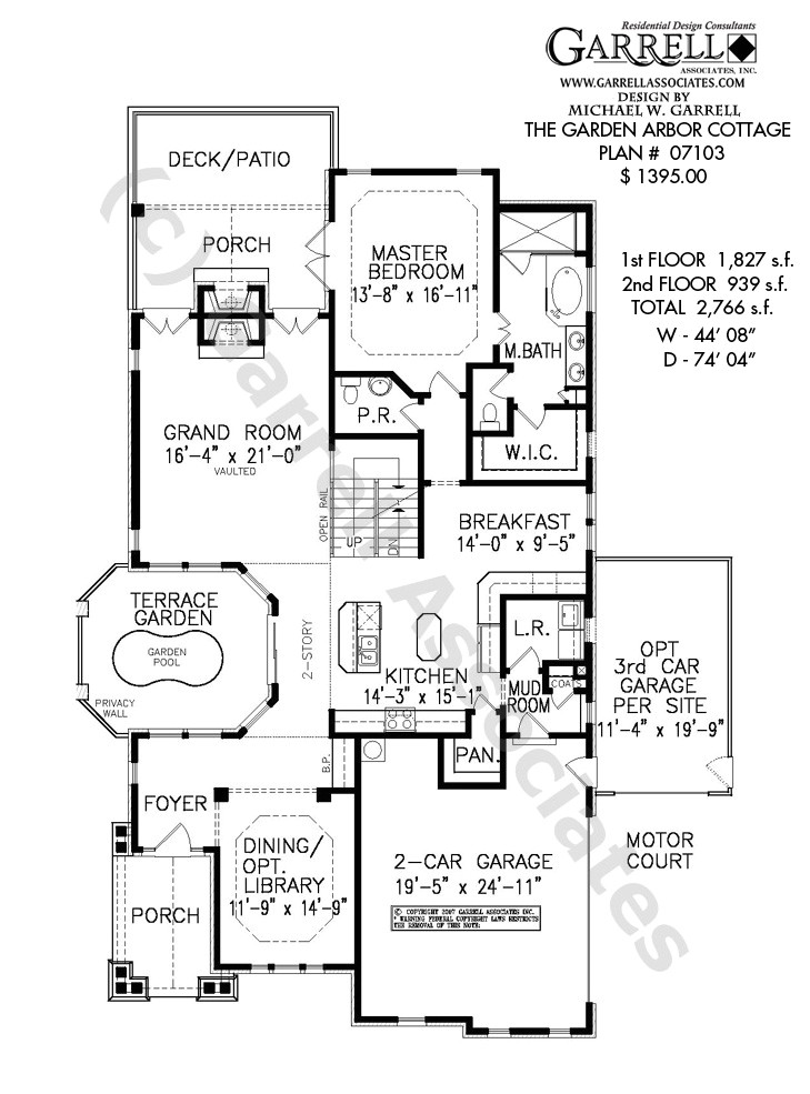 Garden Home Plans Garden Arbor Cottage House Plan Craftsman House Plans Garden Home Plans Garden Arbor Cottage House Plan Craftsman House Plans