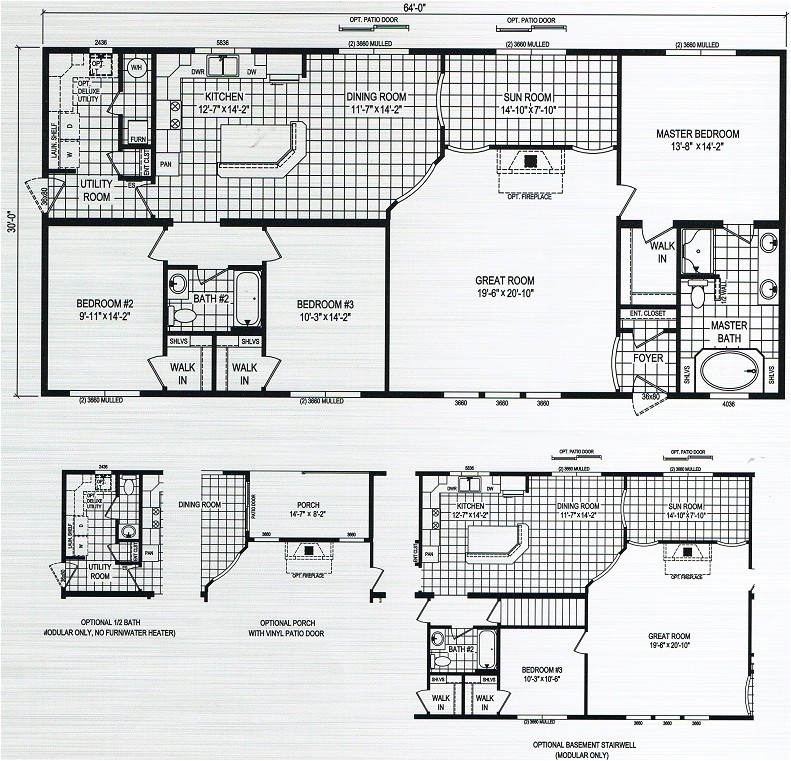 Hart Manufactured Homes Floor Plans Model 515 Cornerstone Homes Indiana Modular Home Dealer