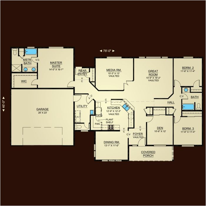 Hiline Homes Floor Plans Properties Plan 2318 Hiline Homes Building A New