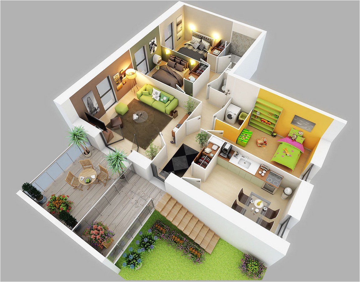 Home 3d Plans 25 Three Bedroom House Apartment Floor Plans Home 3d Plans 25 Three Bedroom House Apartment Floor Plans