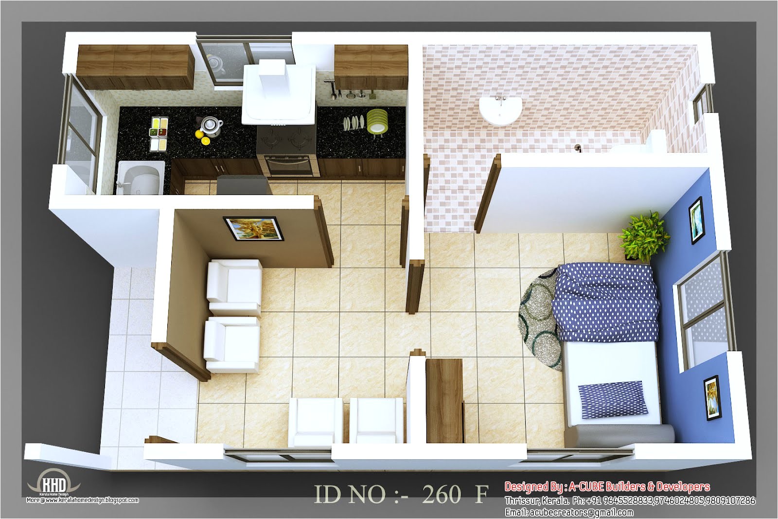 Home 3d Plans 3d isometric Views Of Small House Plans Kerala Home Home 3d Plans 3d isometric Views Of Small House Plans Kerala Home
