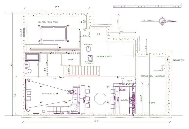 Home Bar Floor Plans Free Bar Plans and Layouts