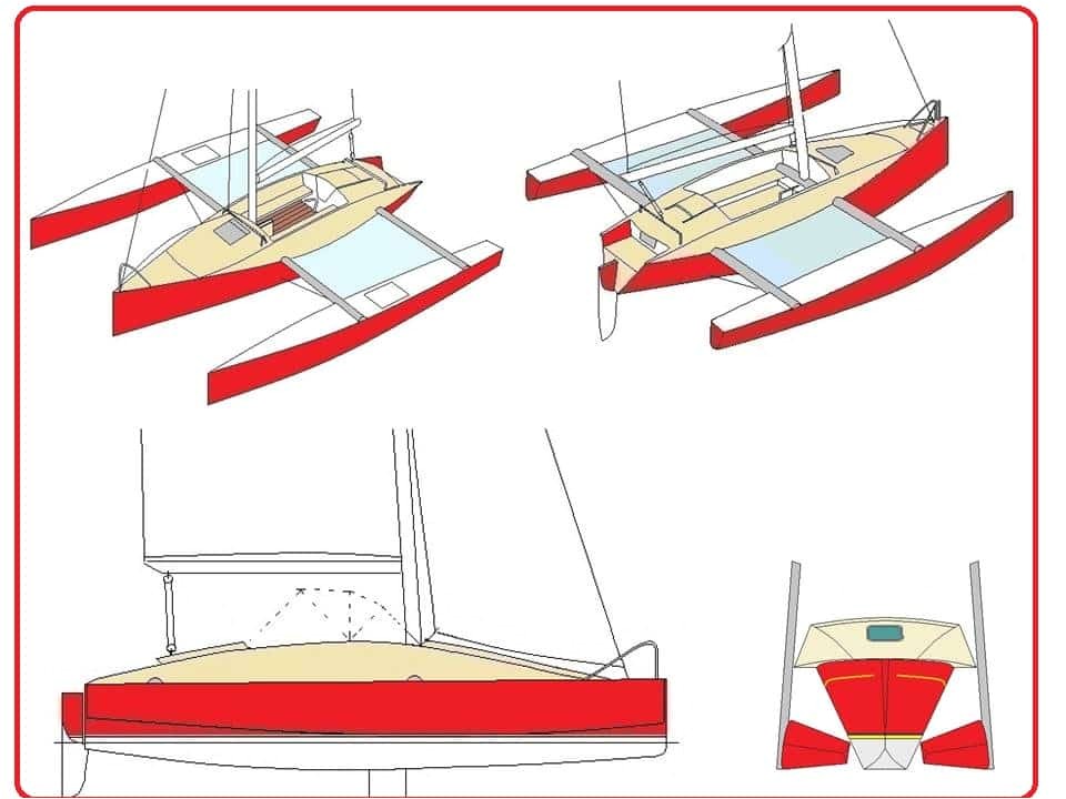 Home Built Trimaran Plans Trimaran Kit Home Built Trimaran Plans Trimaran Kit