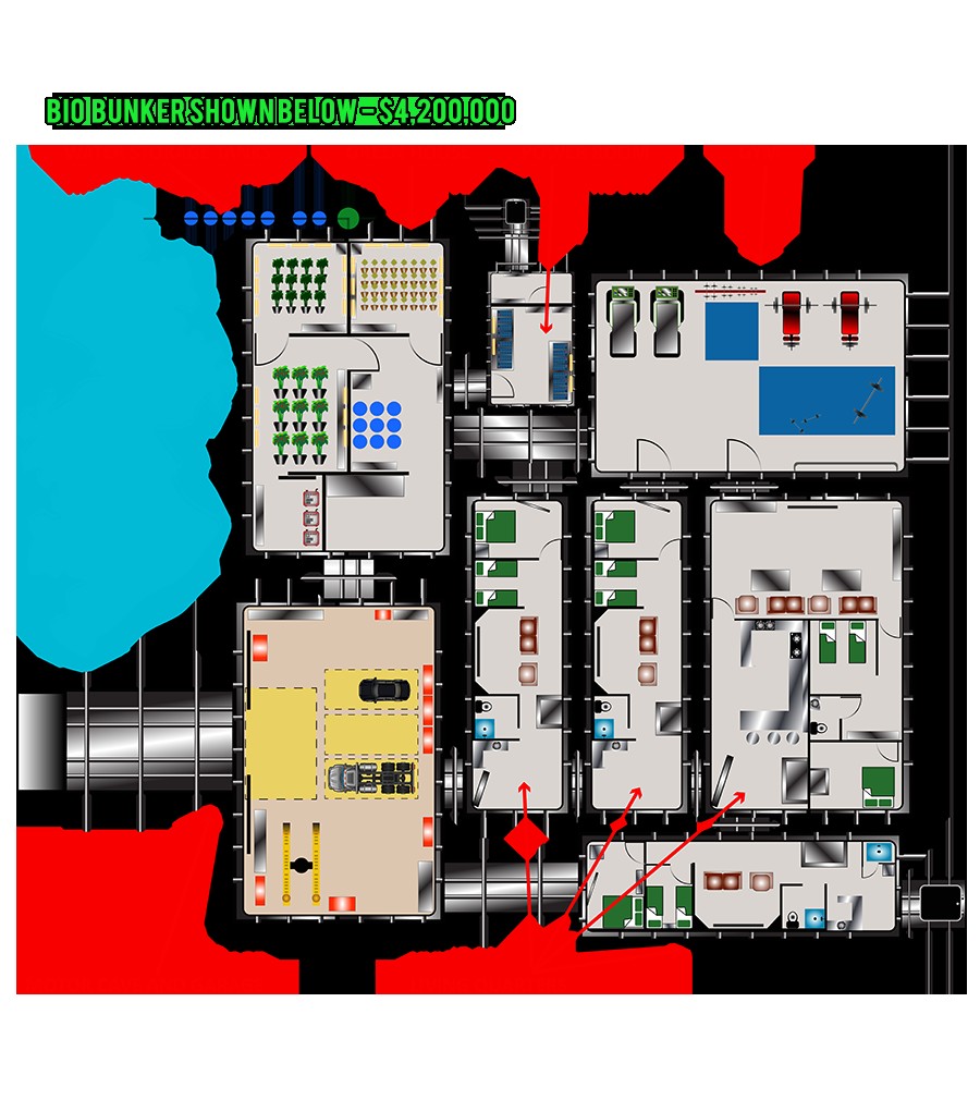 Home Bunker Plans Custom Bunker Complex Rising S Bunkers Holy Shit