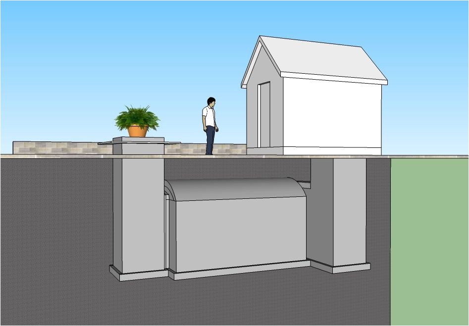 Home Bunker Plans It 39 S One Room with Two Entrances the Room is 6 8 Wide Home Bunker Plans It 39 S One Room with Two Entrances the Room is 6 8 Wide