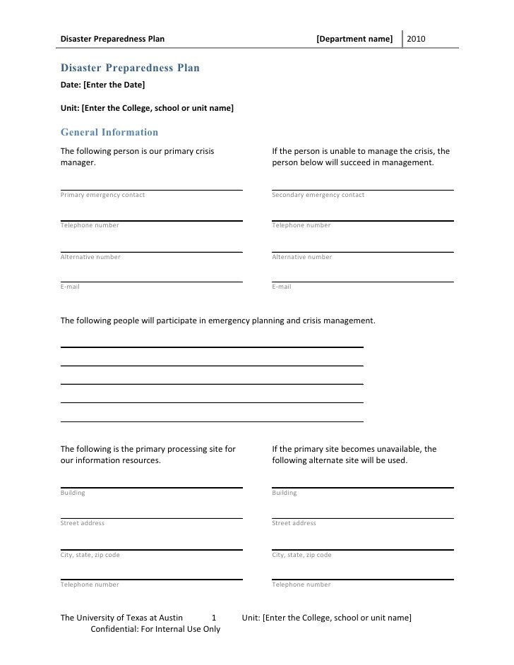 Home Emergency Plan Template Emergency Preparedness Plan Template for Home Templates Home Emergency Plan Template Emergency Preparedness Plan Template for Home Templates