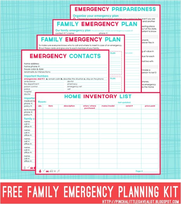 Home Emergency Planning Free Family Emergency Planning Kit Printables Home Emergency Planning Free Family Emergency Planning Kit Printables
