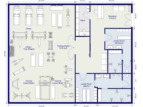 Home Gym Floor Plan Home Gym Floor Plan Roomsketcher Home Gym Floor Plan Home Gym Floor Plan Roomsketcher