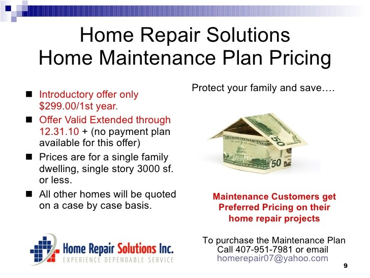 Home Maintenance Plan Home Maintenance Plan Home Maintenance Plan Home Maintenance Plan