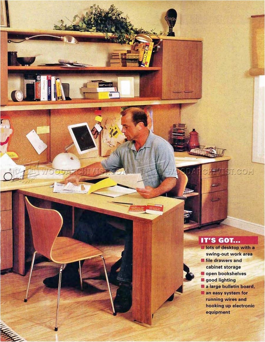 Home Office Desk Plans Home Office Furniture Plans Woodarchivist Home Office Desk Plans Home Office Furniture Plans Woodarchivist