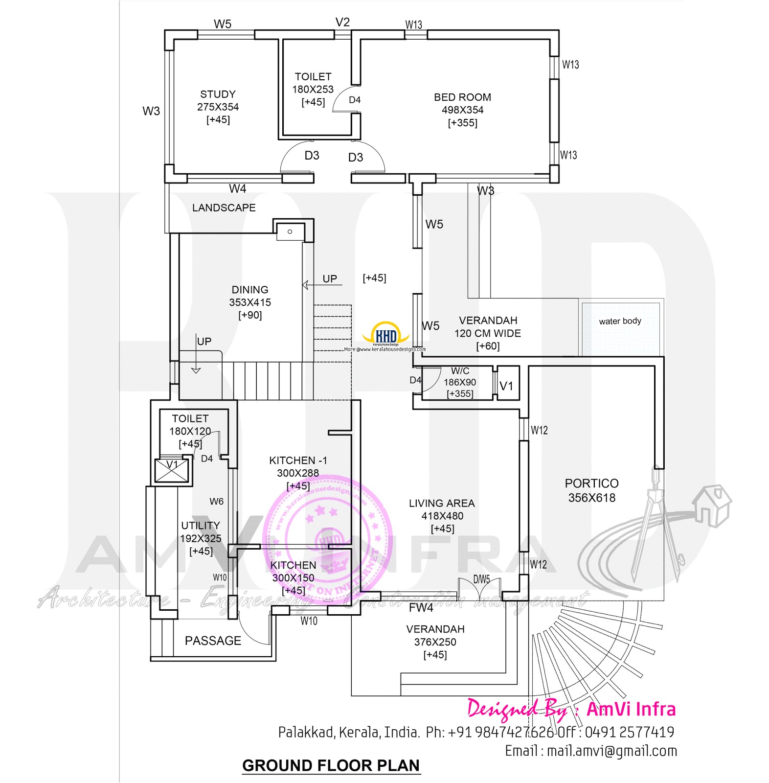 Home Plan Design Modern 4 Bhk House Plan In 2800 Sq Feet Kerala Home Home Plan Design Modern 4 Bhk House Plan In 2800 Sq Feet Kerala Home