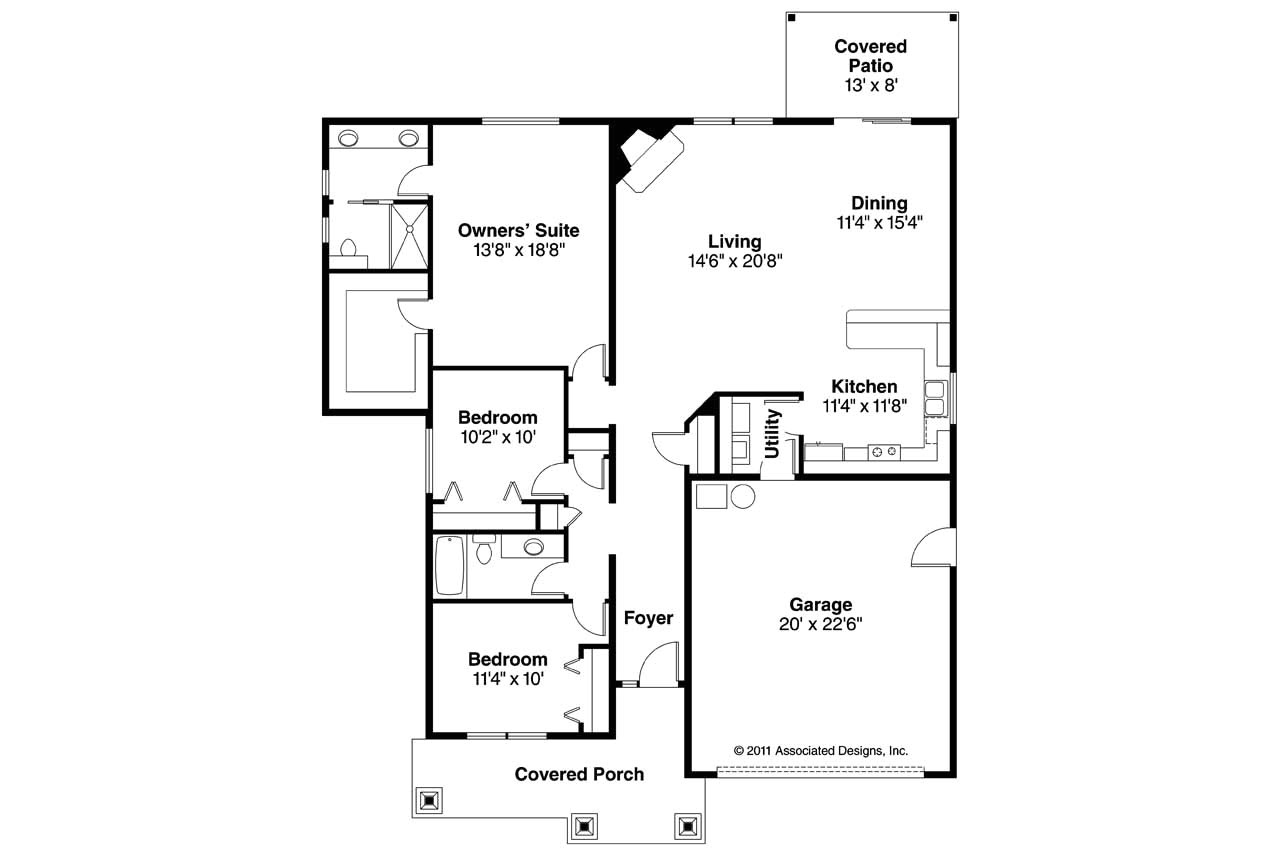 Home Planners Floor Plans Craftsman House Plans Logan 30 720 associated Designs Home Planners Floor Plans Craftsman House Plans Logan 30 720 associated Designs
