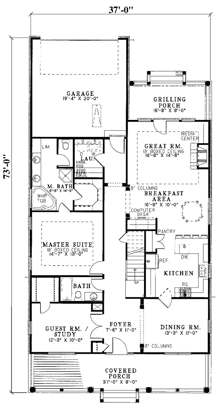 Home Plans for Narrow Lot Best 25 Narrow Lot House Plans Ideas On Pinterest