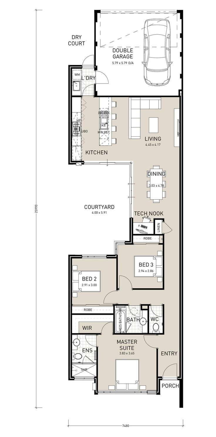 Home Plans for Narrow Lot the 25 Best Ideas About Narrow House Plans On Pinterest