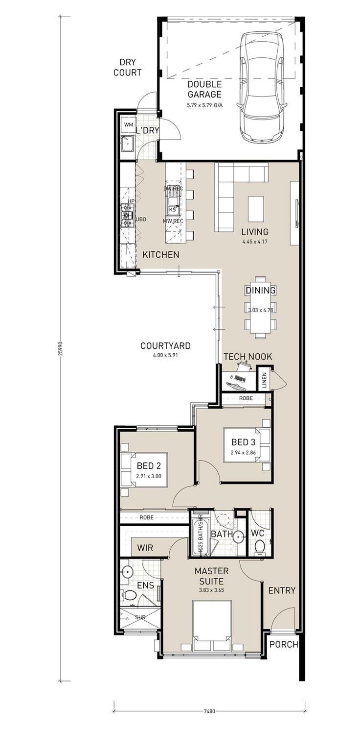 Home Plans Narrow Lot 25 Best Ideas About Narrow Lot House Plans On Pinterest