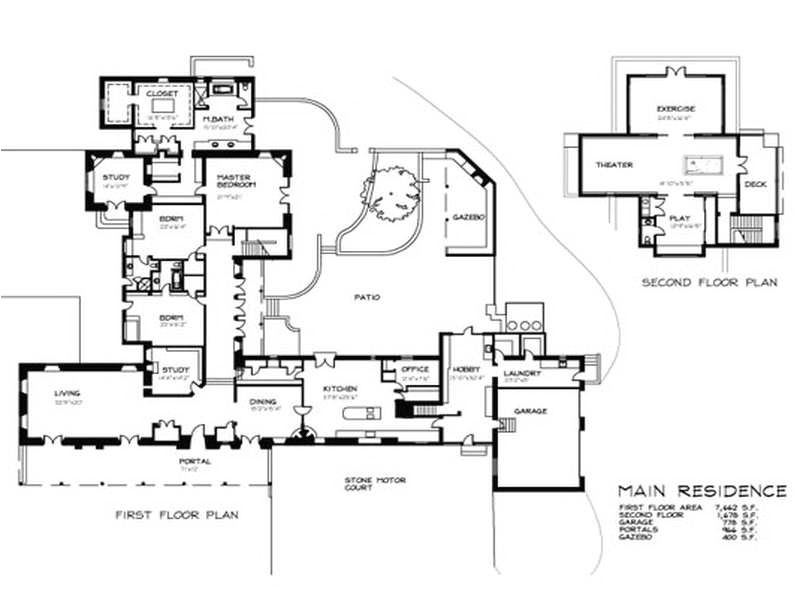 Home Plans with Guest Houses Flooring Guest House Floor Plans Main Residence Guest Home Plans with Guest Houses Flooring Guest House Floor Plans Main Residence Guest
