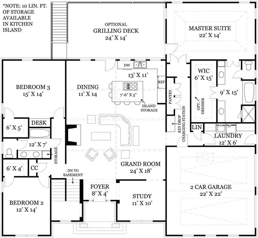 Home Plans with Open Floor Plan Mystic Lane 1850 3 Bedrooms and 2 5 Baths the House Home Plans with Open Floor Plan Mystic Lane 1850 3 Bedrooms and 2 5 Baths the House