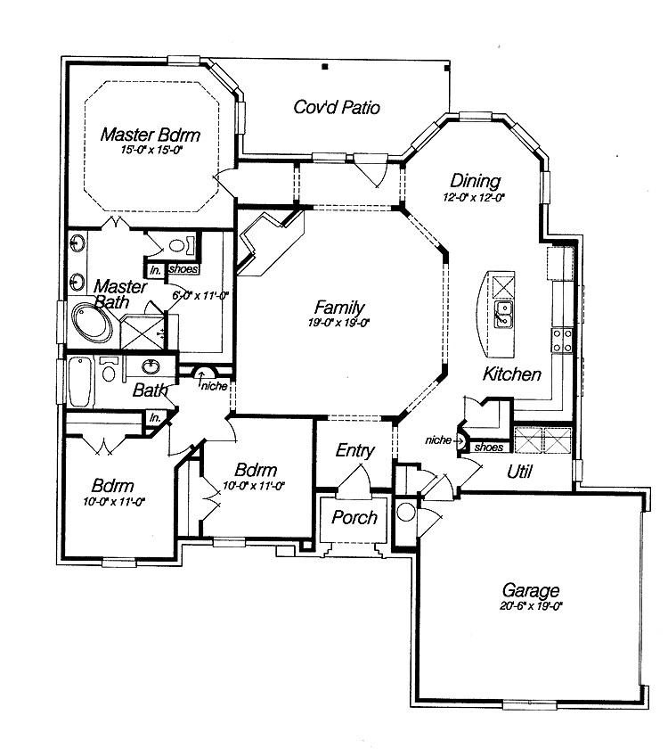 Home Plans with Open Floor Plans Best Open Floor House Plans Cottage House Plans