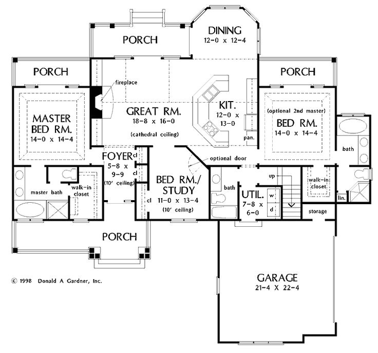 Home Plans with Two Master Suites 2 Master Suites House Plans Pinterest